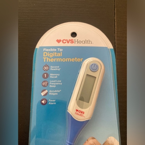 CVS Health flexible tip digital thermometer. New in package. 30 second reading - Picture 3 of 4